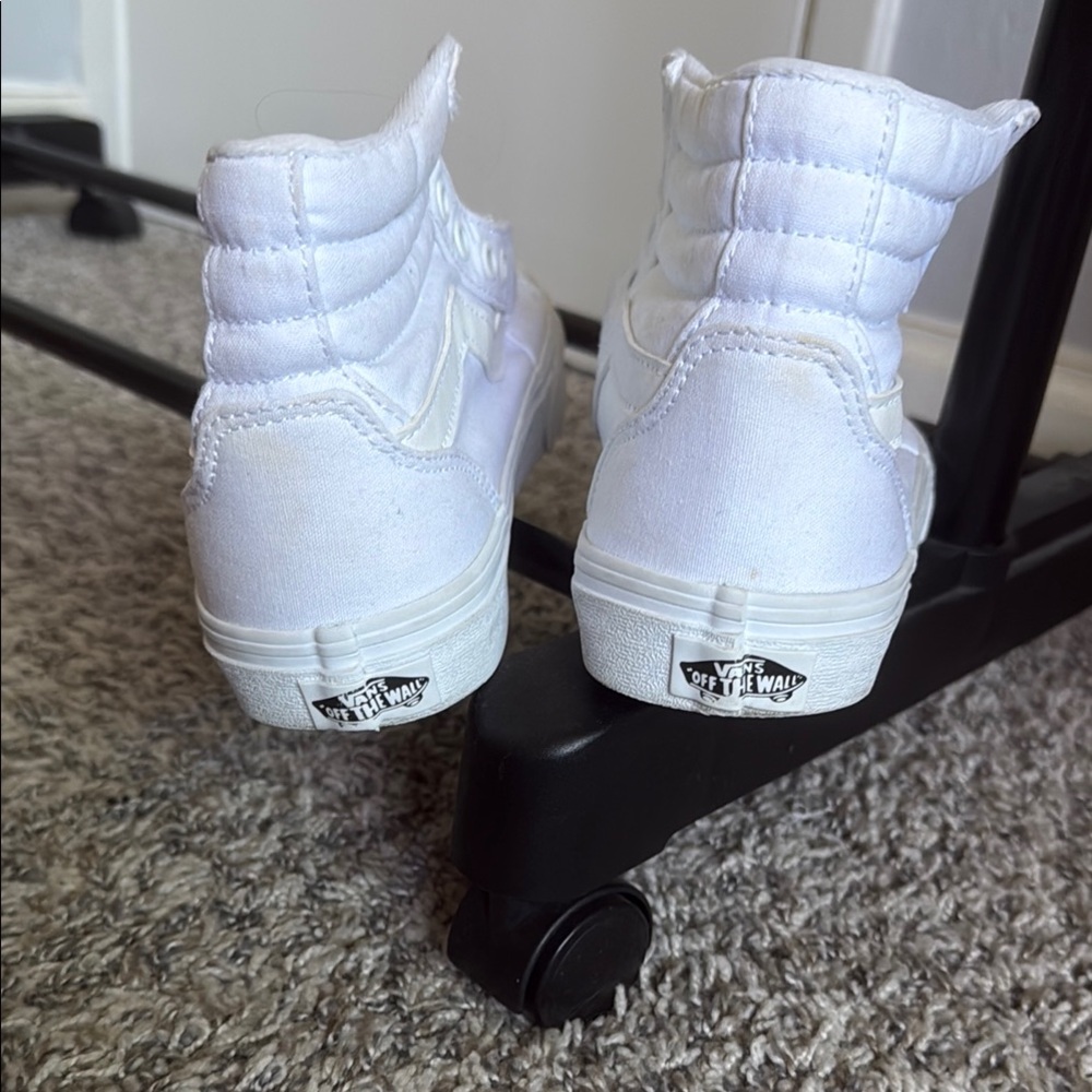 VANS White High-Top Sneakers - Picture 5 of 6